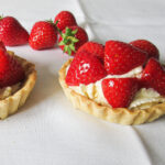Strawberry and cream tartlets
