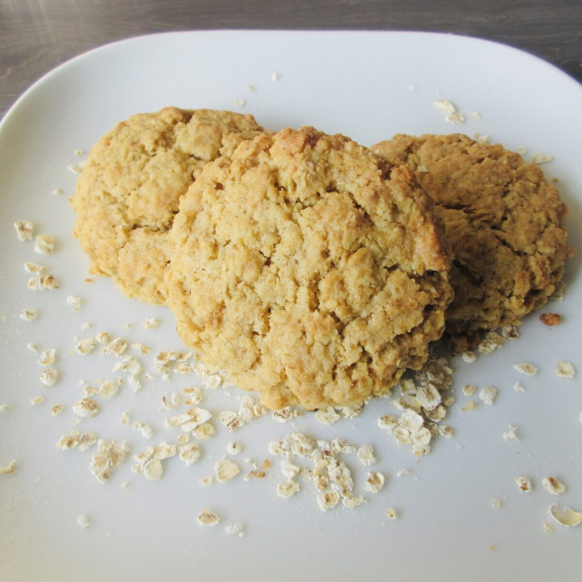 Oat biscuits The Best Crunchy Oat Biscuits Drea's Dainty Kitchen