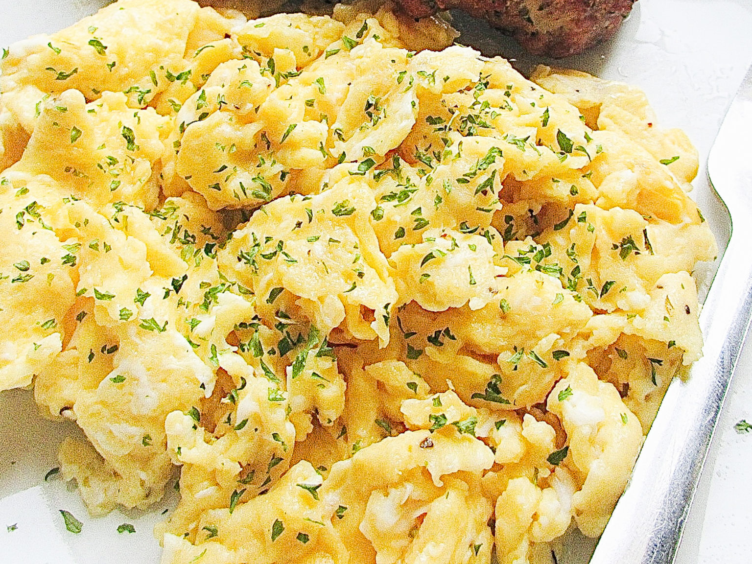 Creamy Scrambled Eggs Andrea's Dainty Kitchen