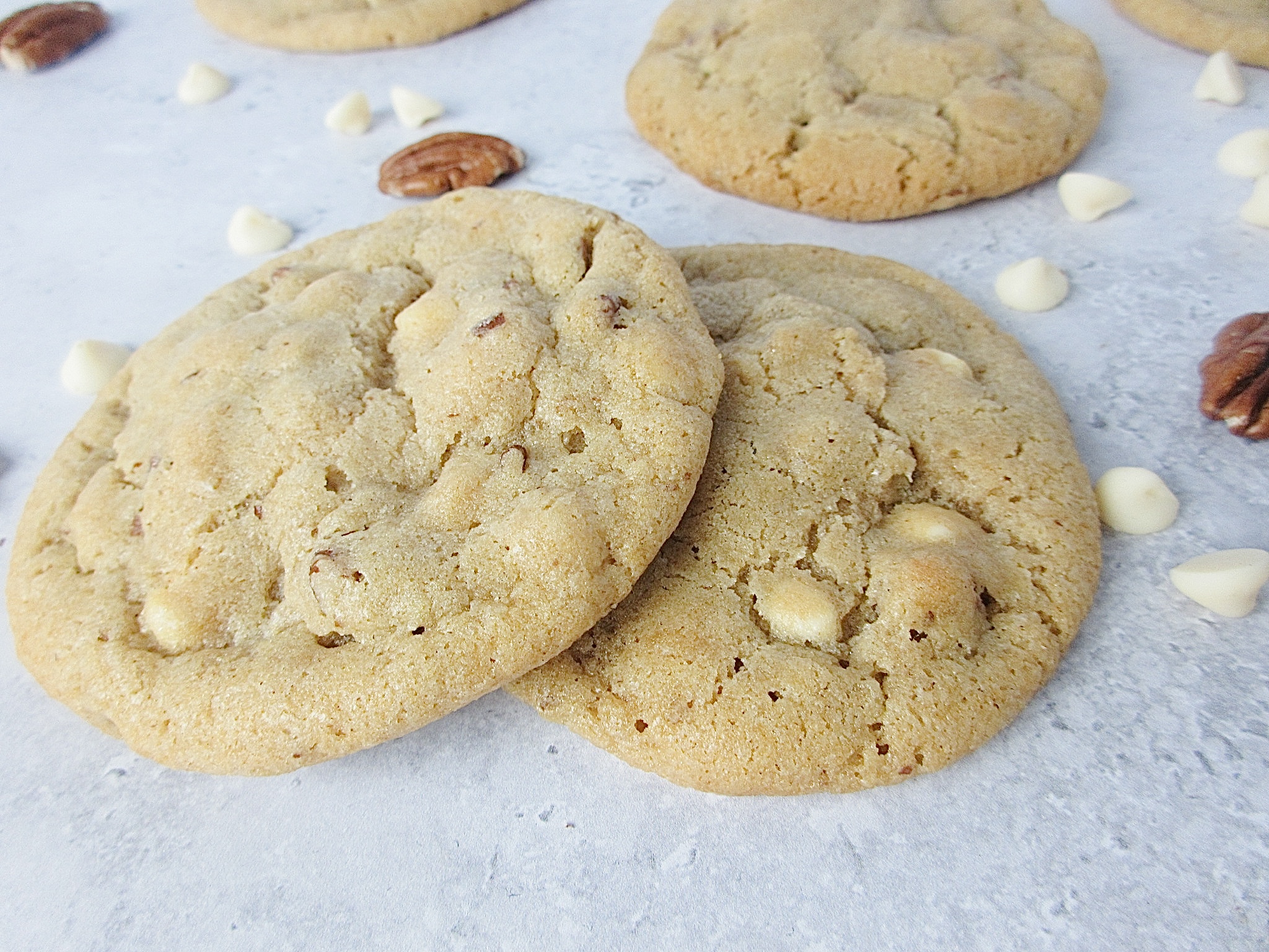 white chocolate cookies