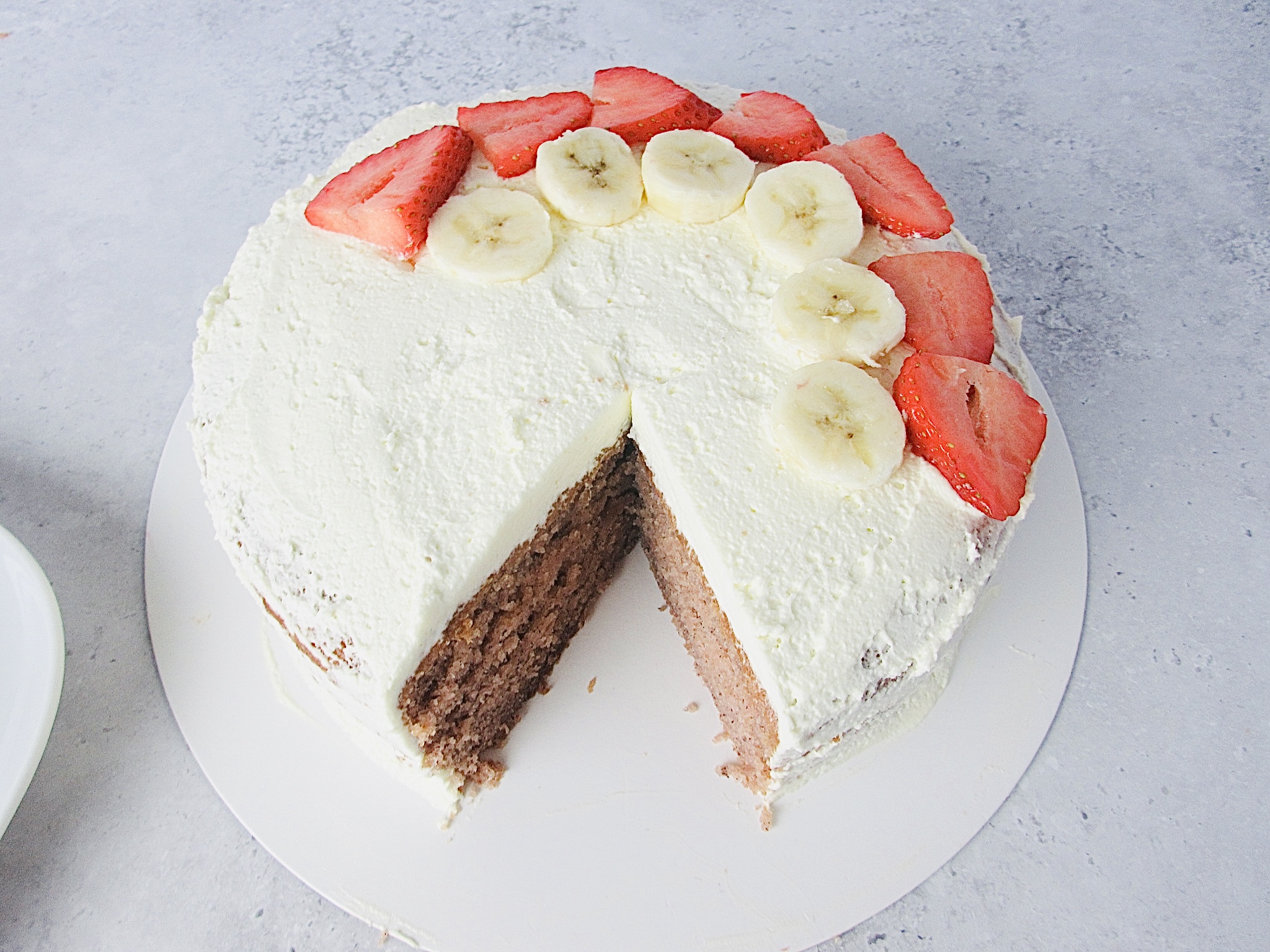 Strawberry Banana Cake