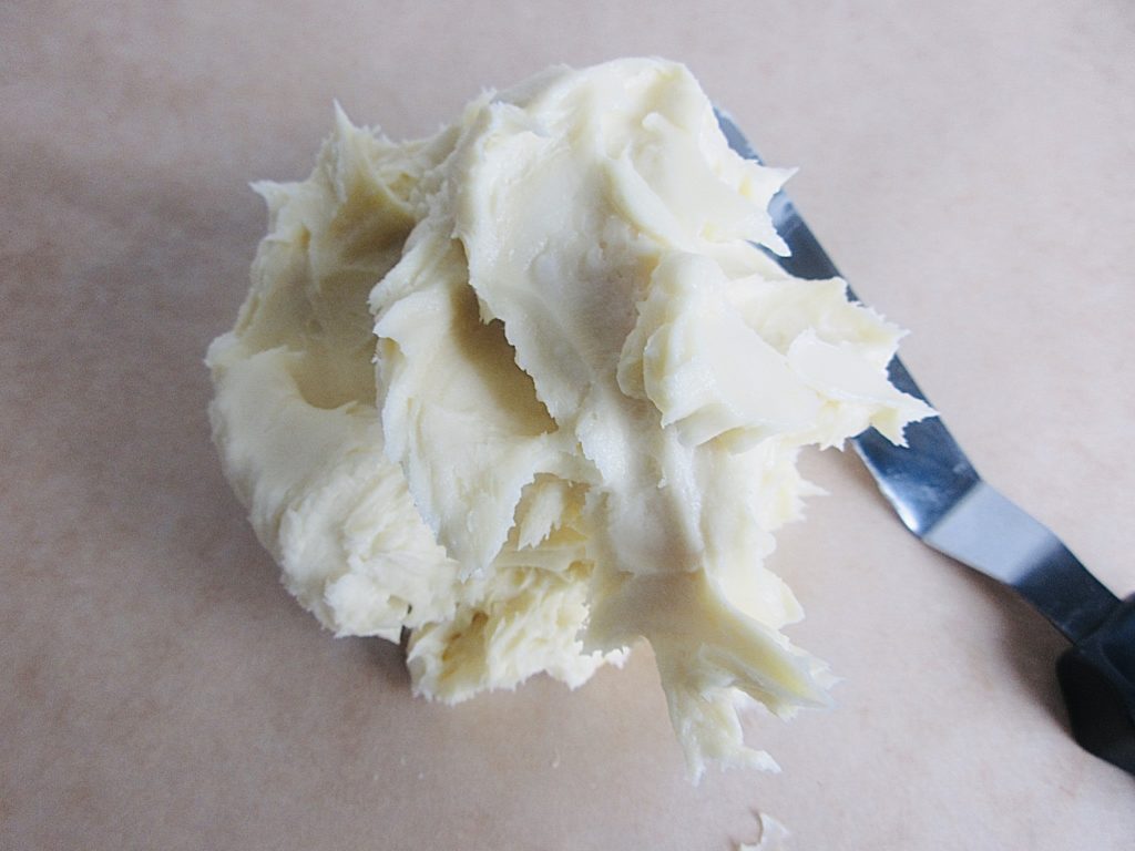 Butter block for puff pastry
