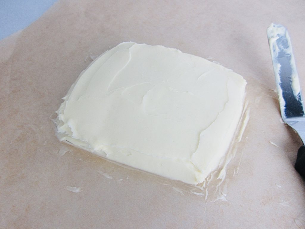 Butter block for puff pastry