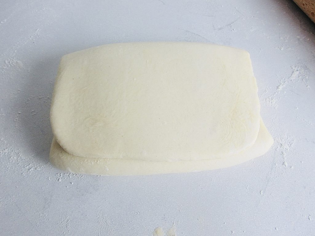 Folded dough - puff pastry recipe