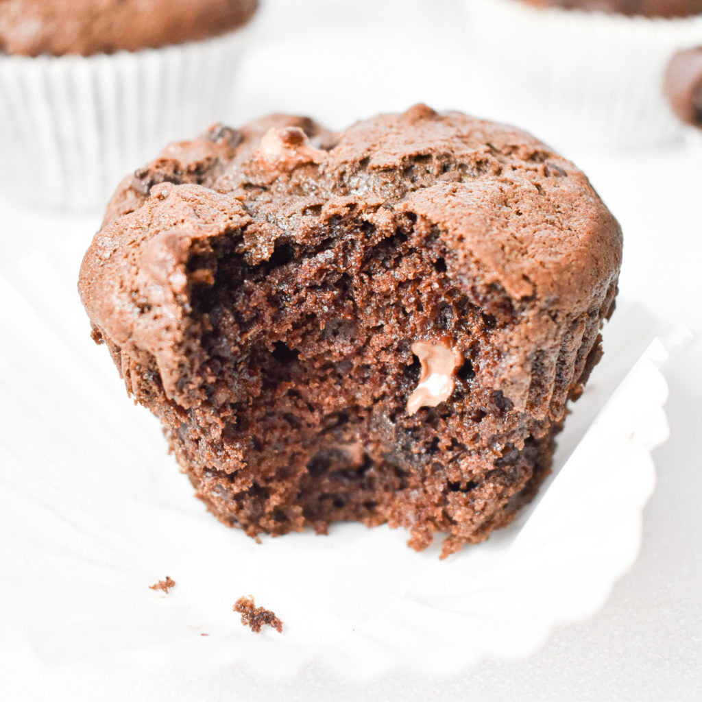 Double chocolate chip muffins