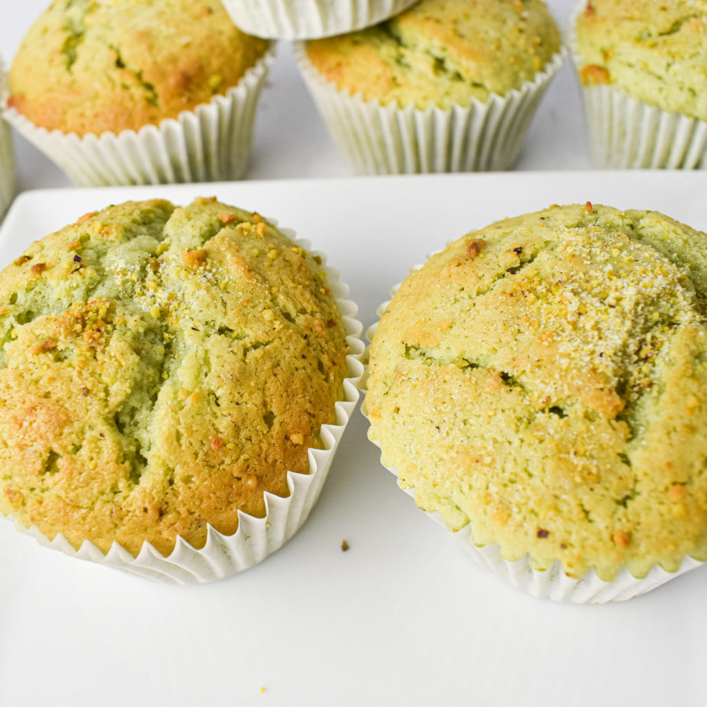 pistachio muffins