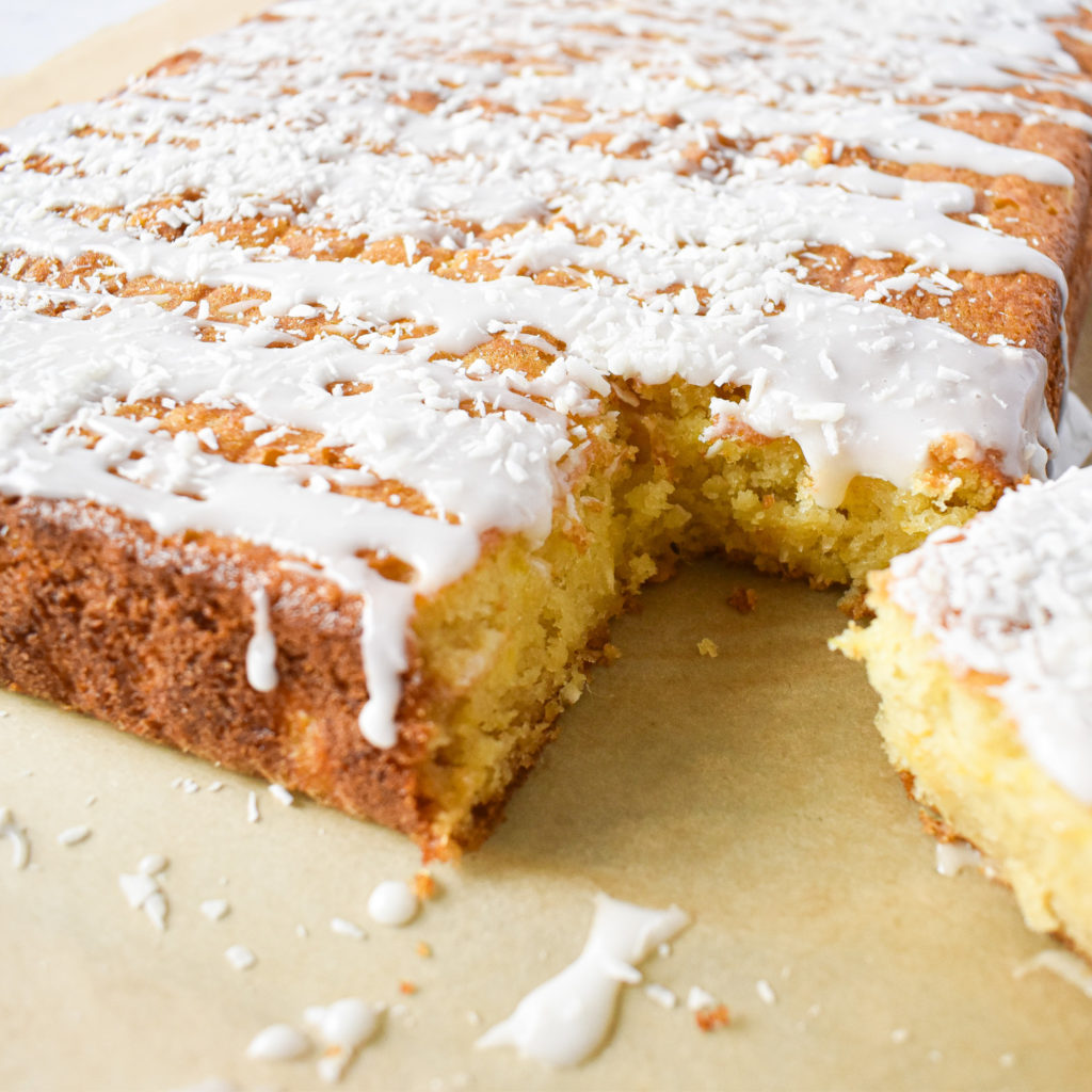 Mango coconut cake