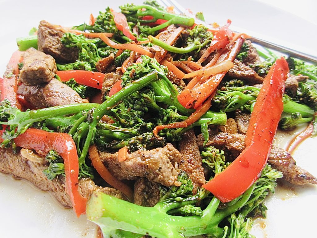 Beef and Brocoli Stir-Fry 