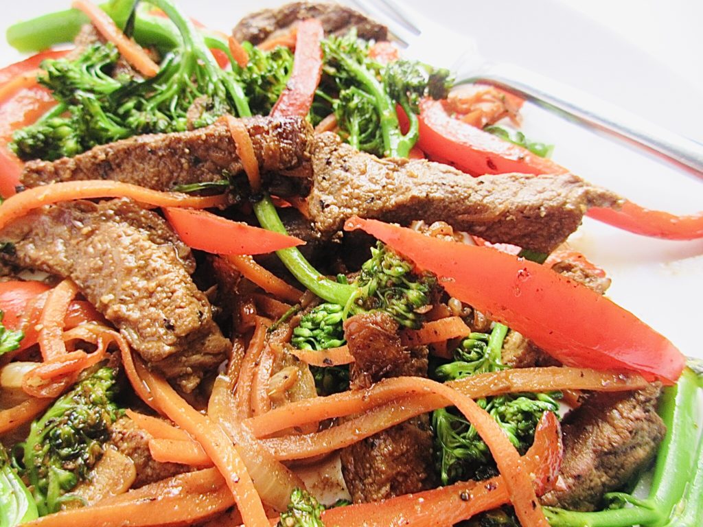 Beef and Brocoli Stir-Fry 