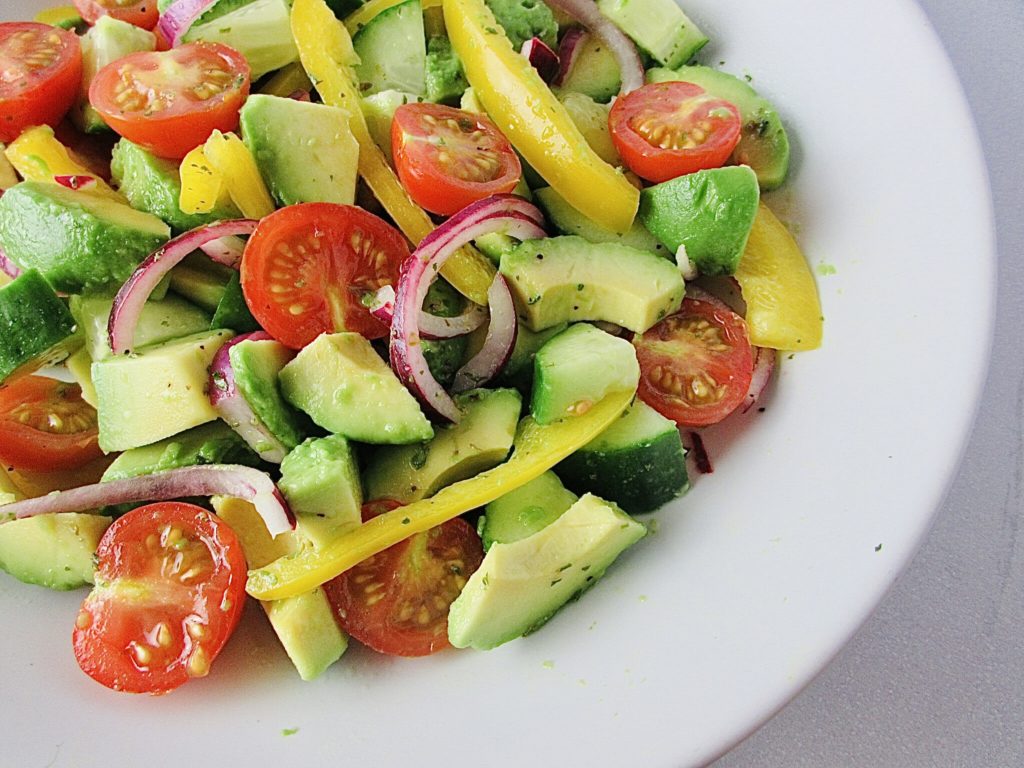 Simple Avocado Salad