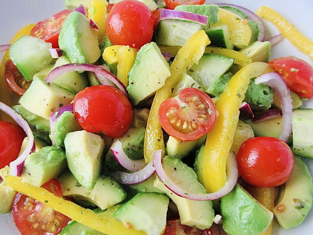 Simple Avocado Salad