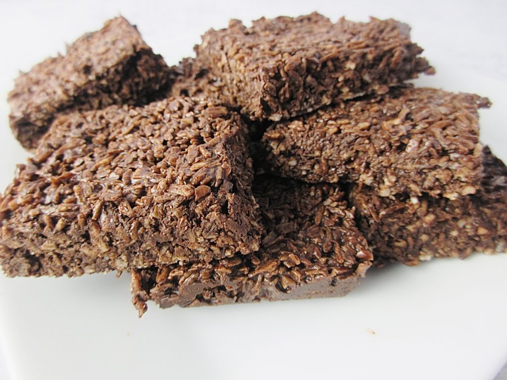 Chocolate coconut bars