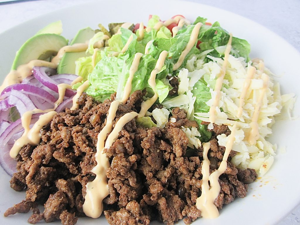 cheeseburger bowl