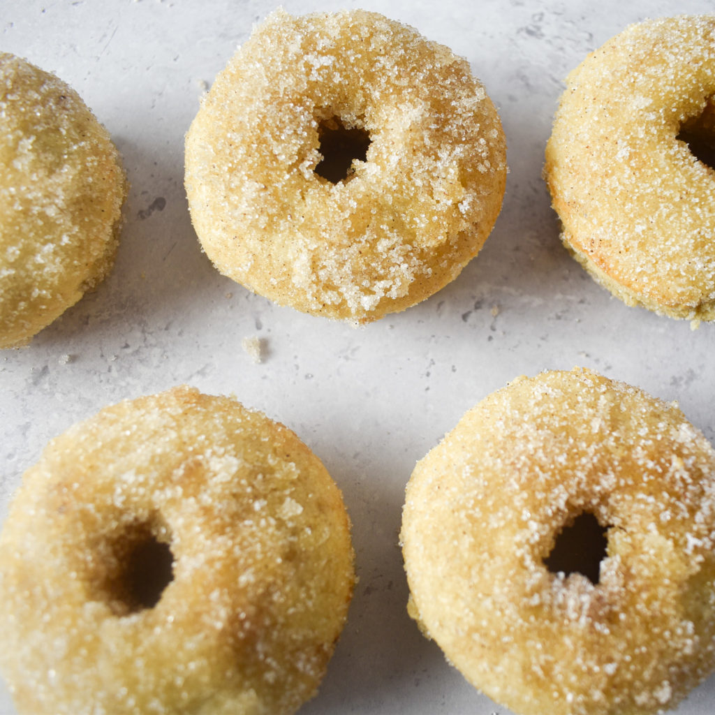 Baked Cinnamon Doughnuts