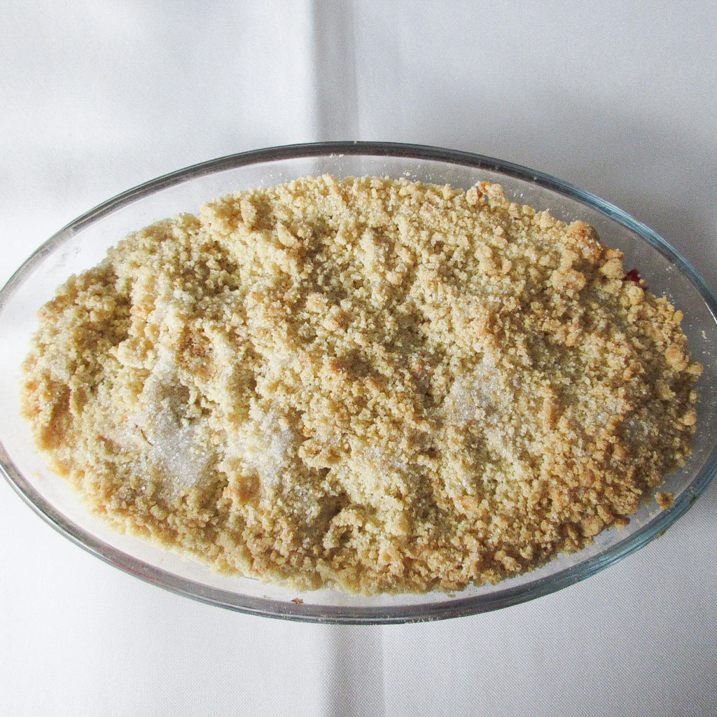 Strawberry Crumble
