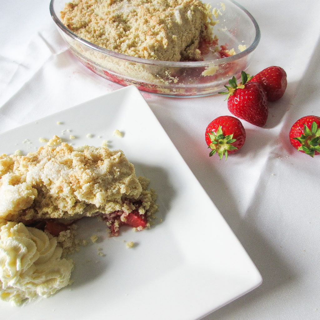 Strawberry Crumble