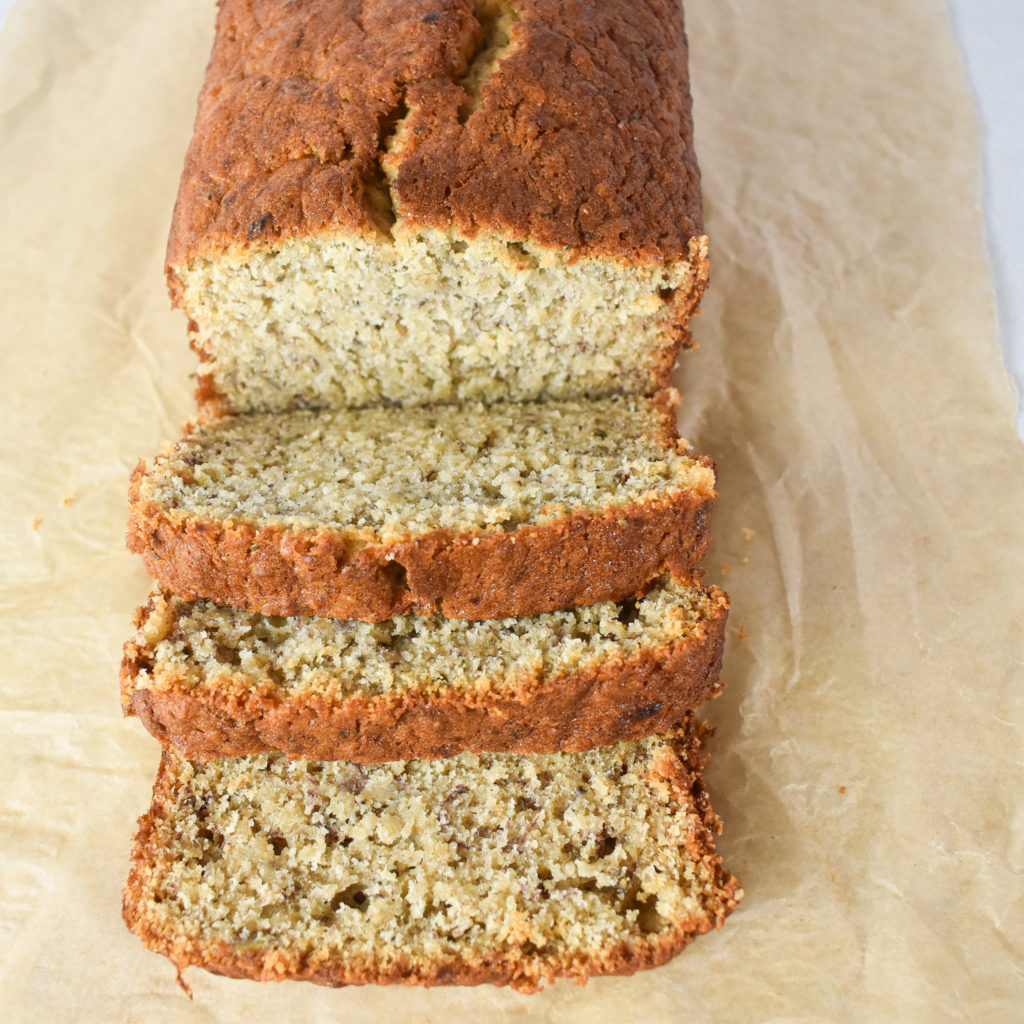 Banana Oat Loaf Cake