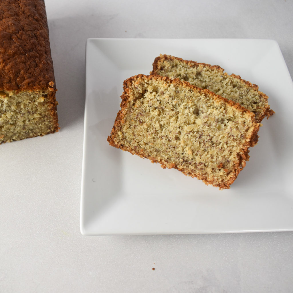 Banana Oat Loaf Cake