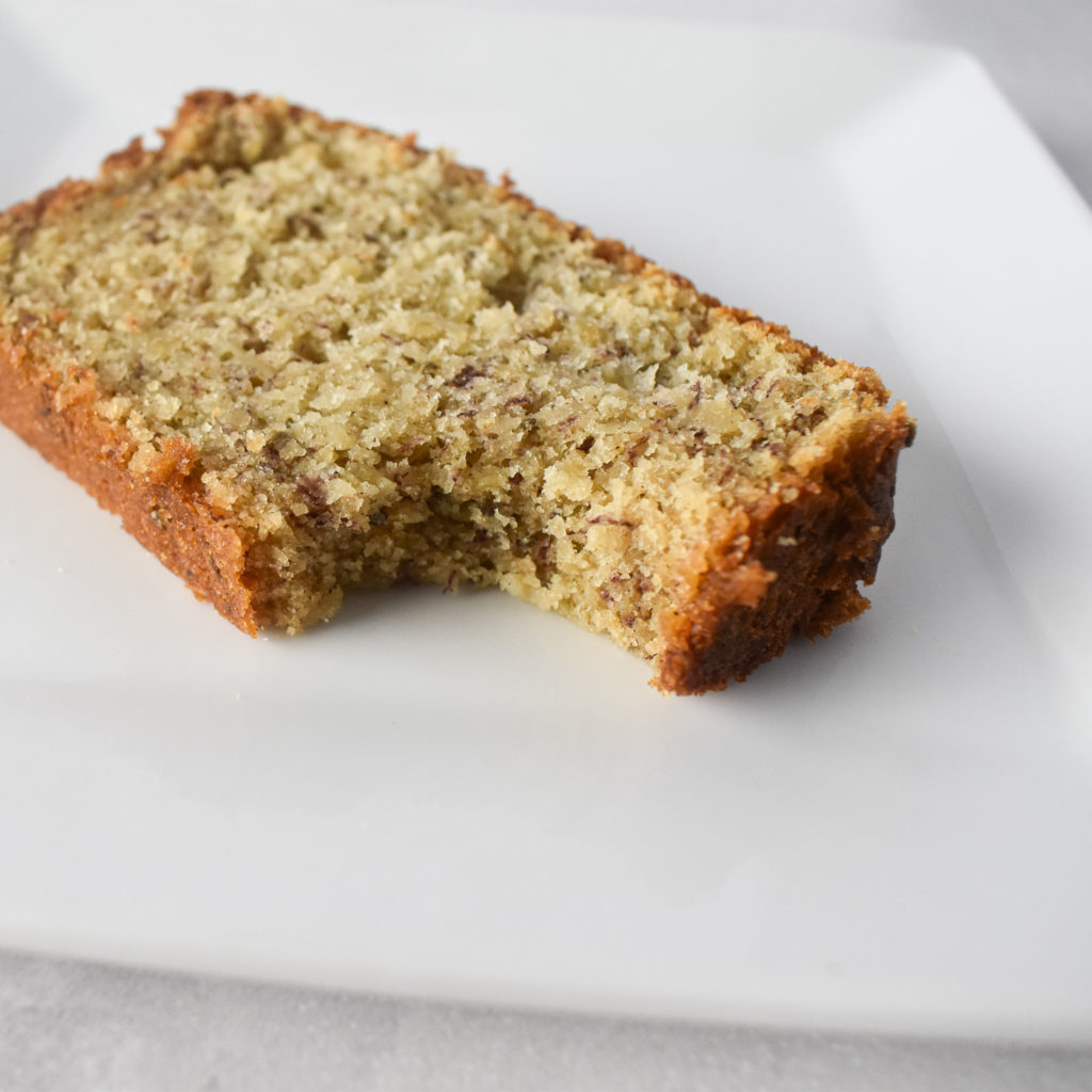 Banana Oat Loaf Cake