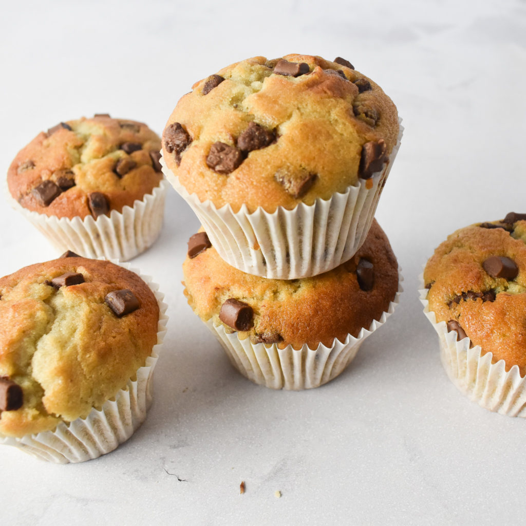 Banana Chocolate Chip Muffins