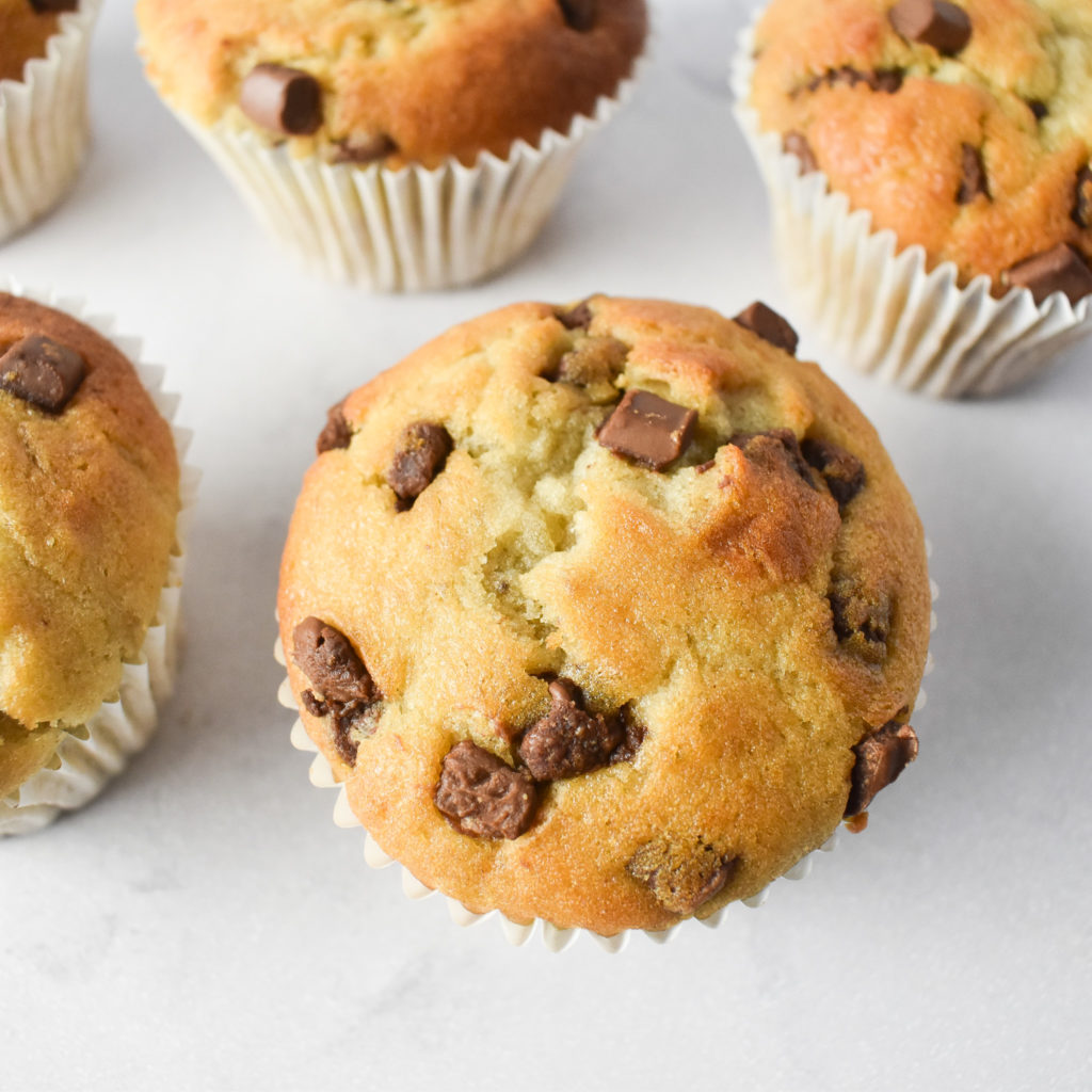 Banana Chocolate Chip Muffins