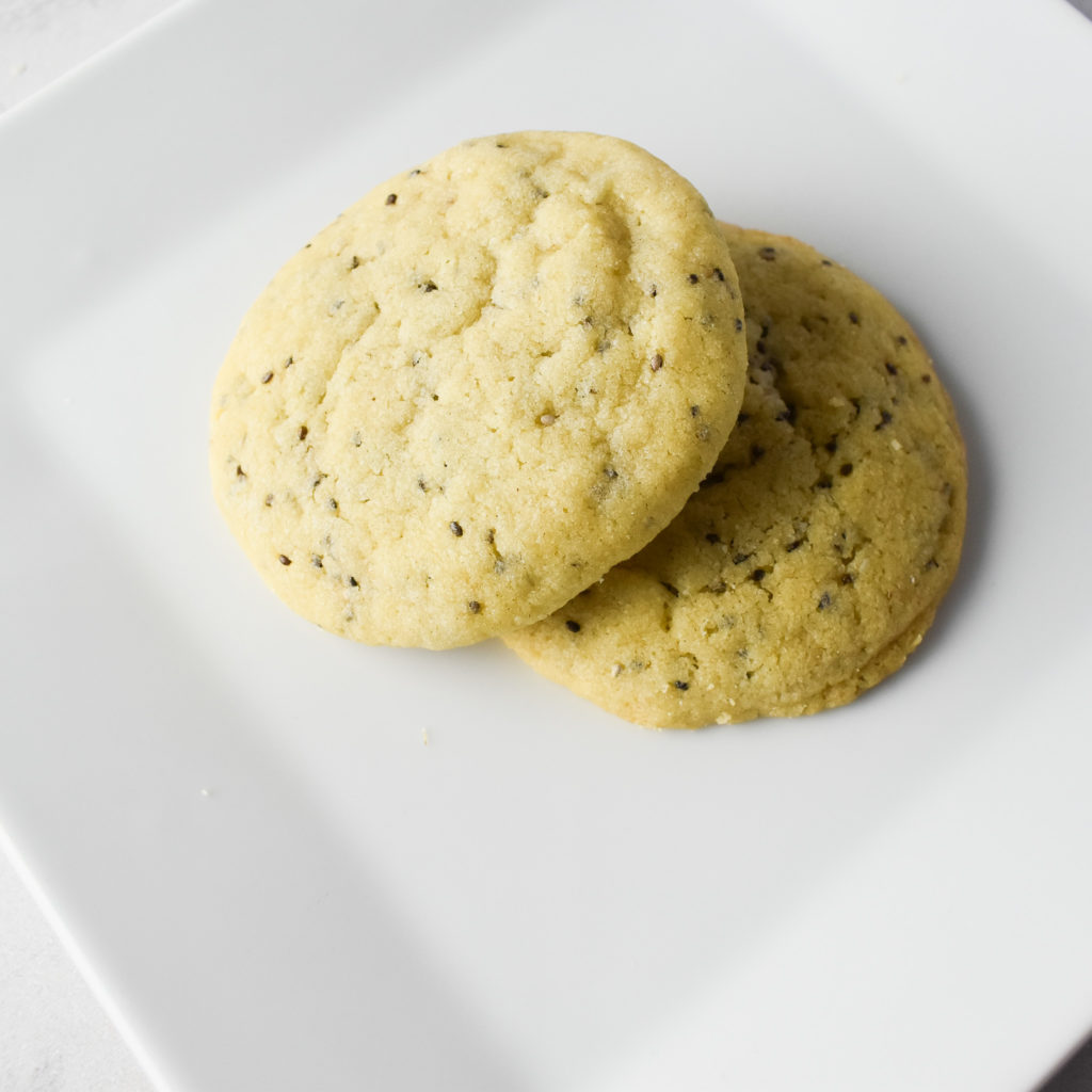 Lemon Ginger Chia Cookies