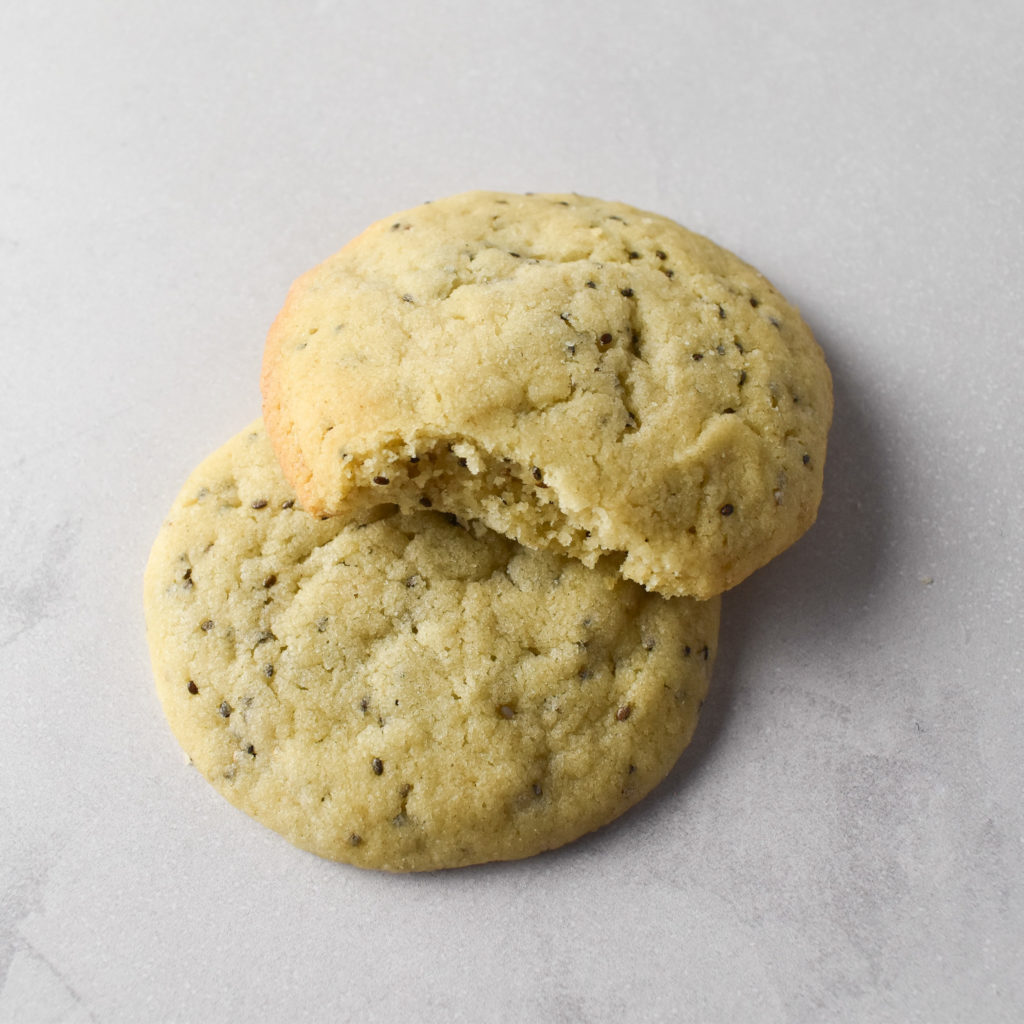 Lemon Ginger Chia Cookies