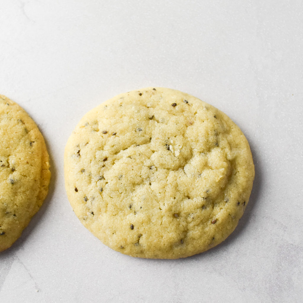 Lemon Ginger Chia Cookies