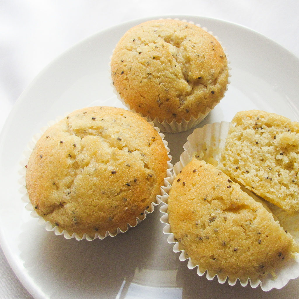 Lemon Muffins with Chia Seeds