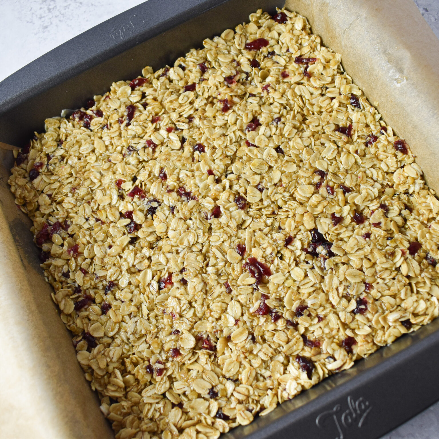 Fruit and Nut Oat Bars Andrea's Dainty Kitchen