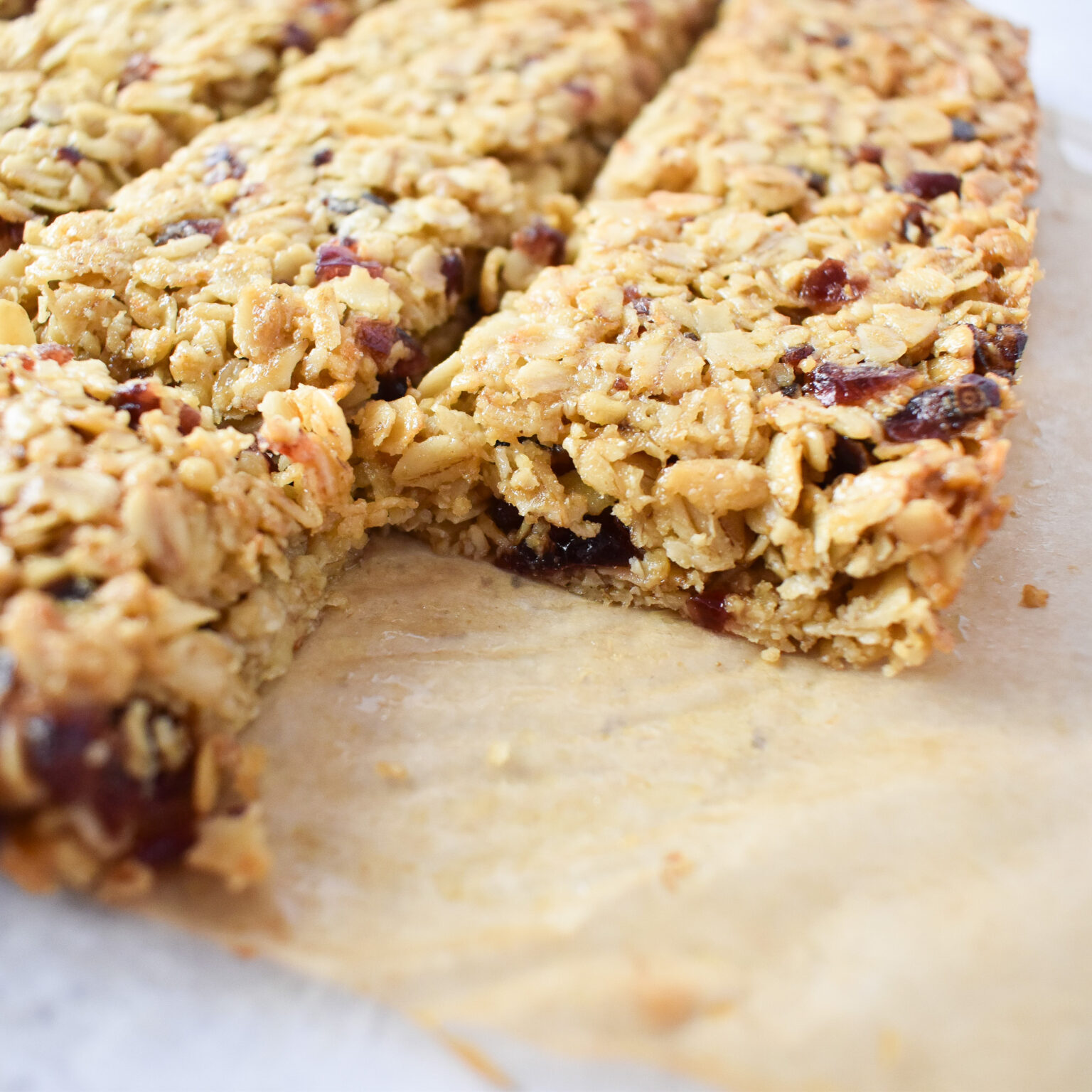 Fruit and Nut Oat Bars Andrea's Dainty Kitchen