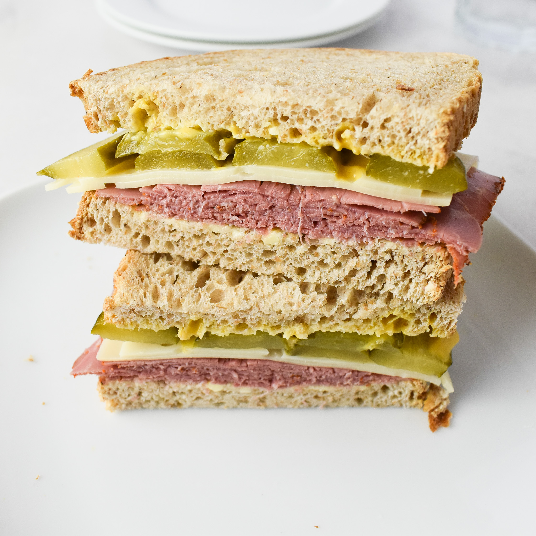 Deli Style Pastrami Sandwich Andrea's Dainty Kitchen