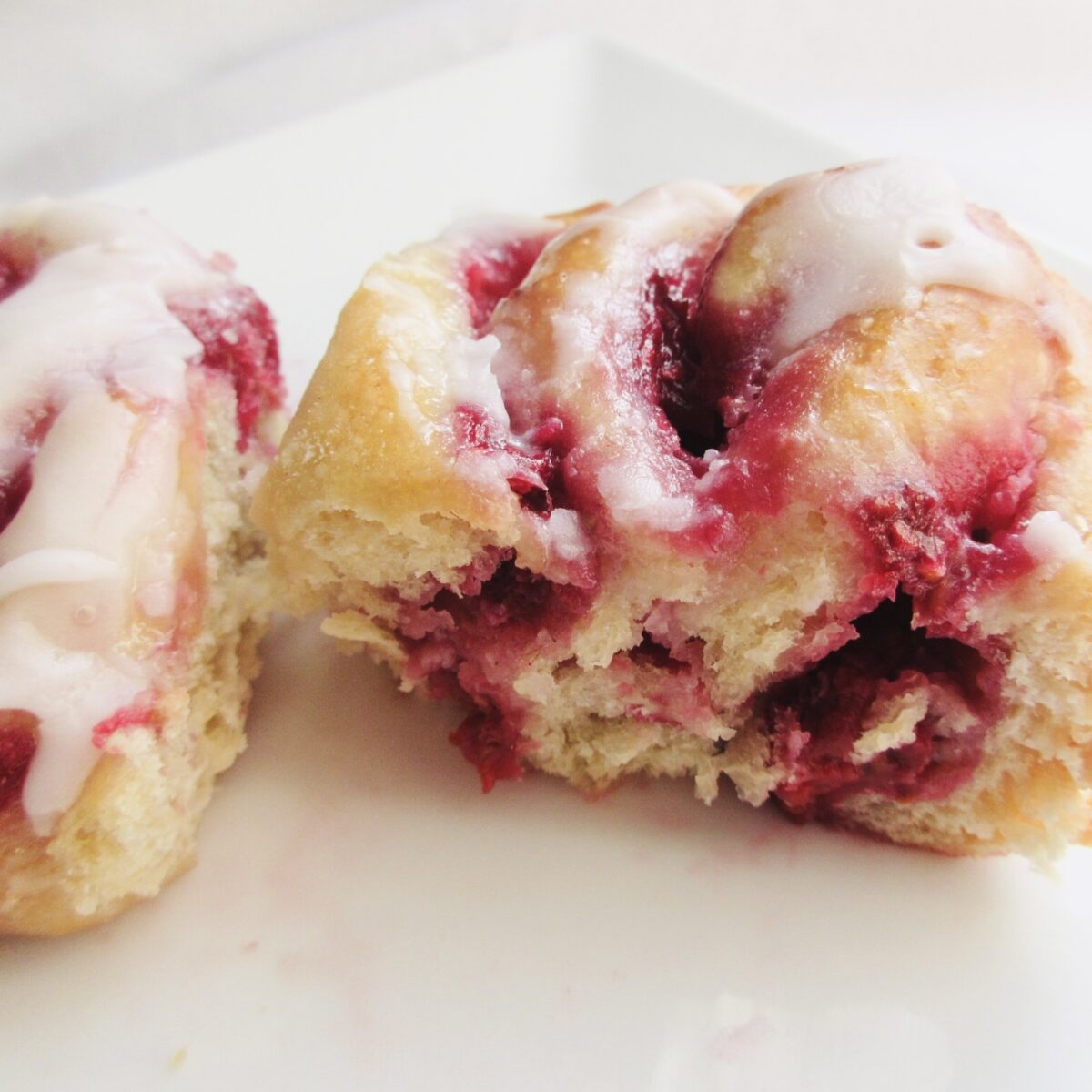 Raspberry Swirl Sweet Rolls