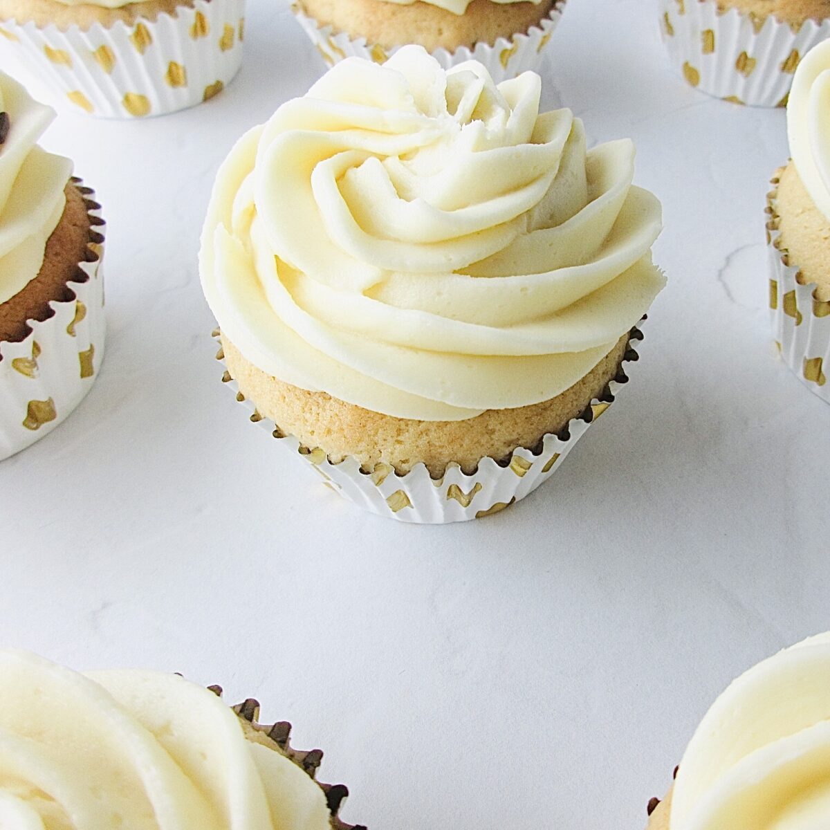 Irish cream cupcakes