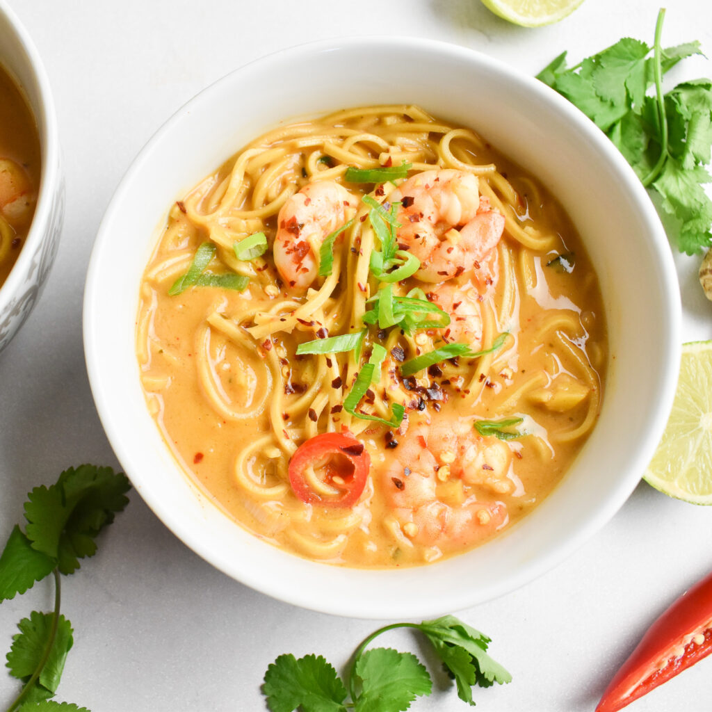 Spicy Prawn Noodle Soup