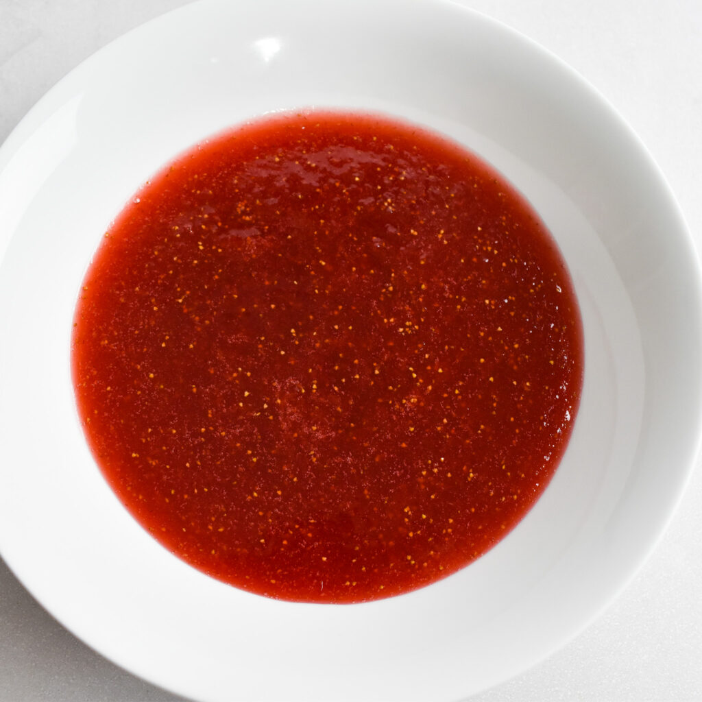 Strawberry Jam in Bowl