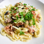 Pancetta & Mushroom Tagliatelle 