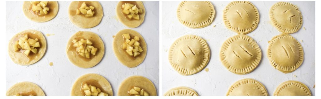 Arranging pies