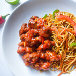 Crispy Sweet Chilli Chicken with Noodles