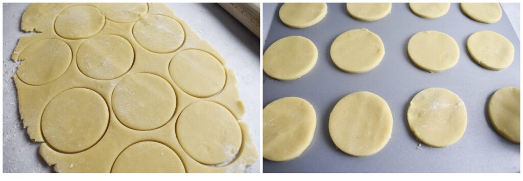 Unbaked biscuits