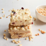 White Chocolate Fruit Crunch Bars