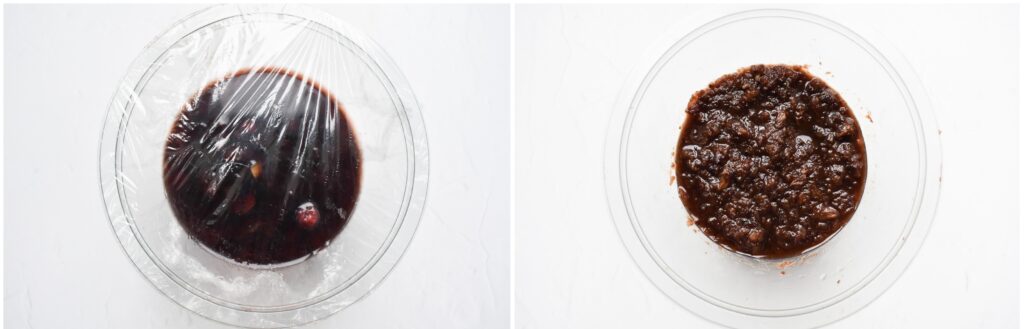 Pureed fruit fro fruit cake