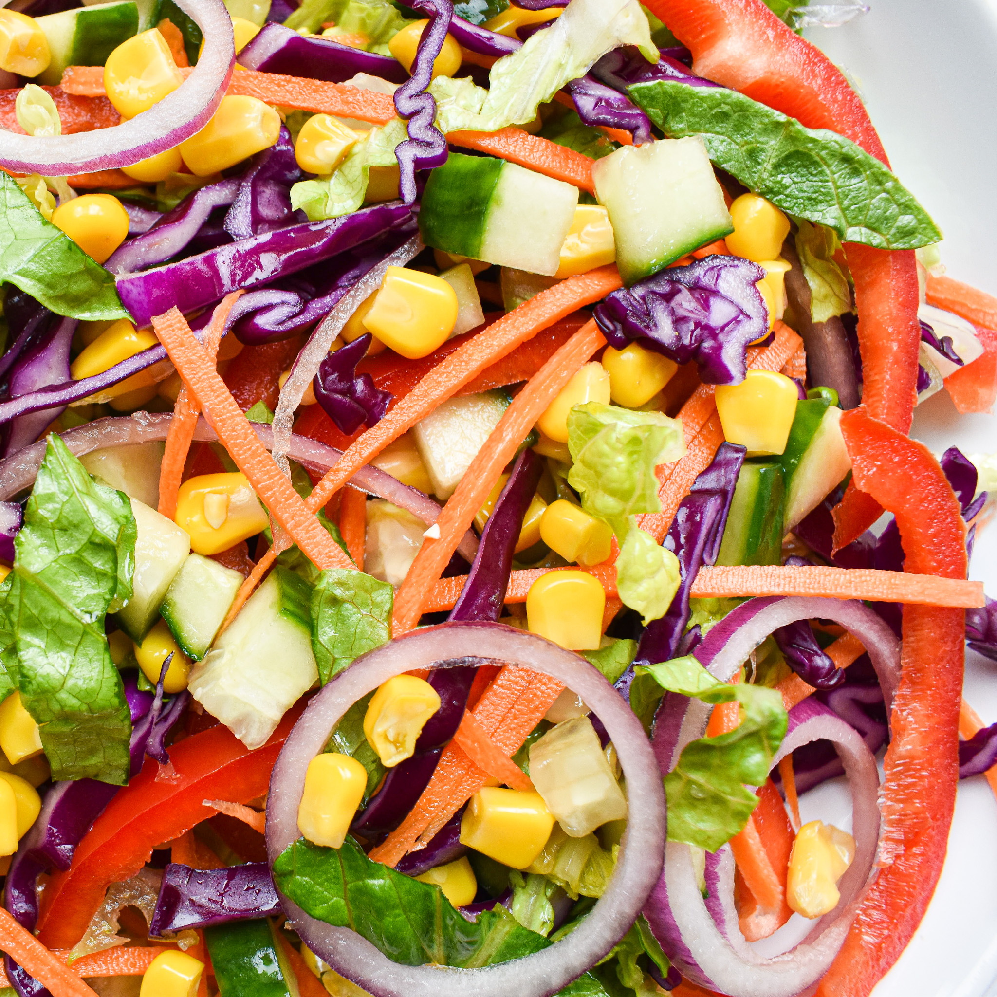 Crunchy Rainbow Salad