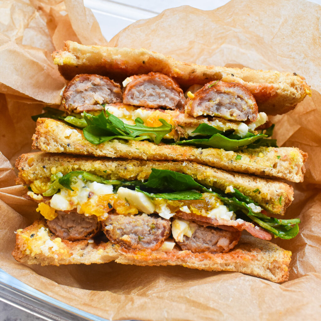 All Day Breakfast Sandwich Andrea's Dainty Kitchen