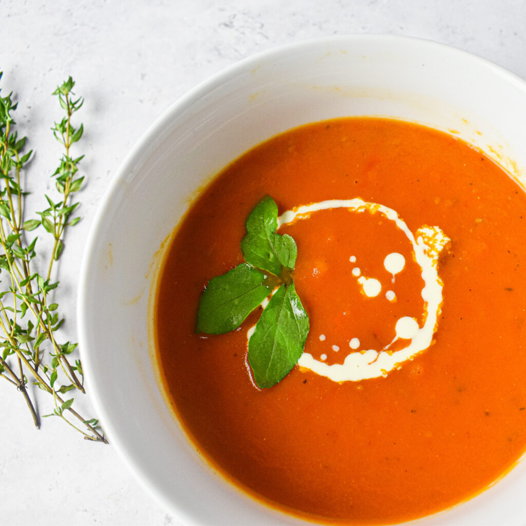 Creamy Roasted Tomato Soup