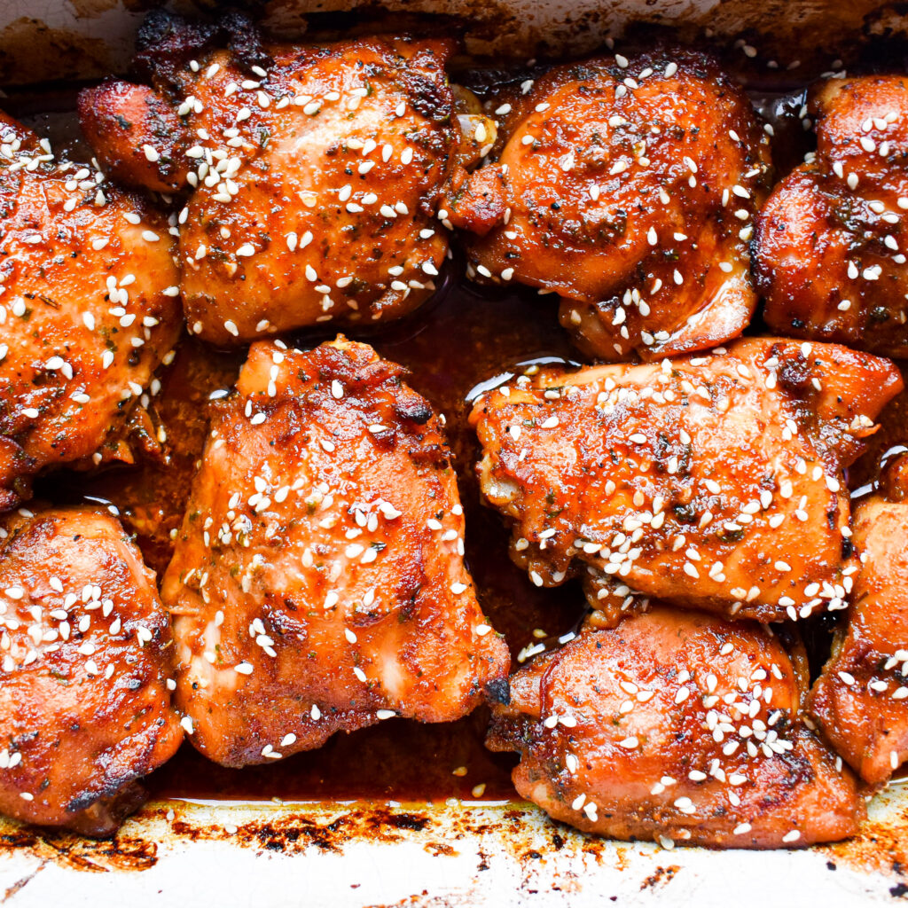 Honey Soy Chicken Thighs Andrea's Dainty Kitchen