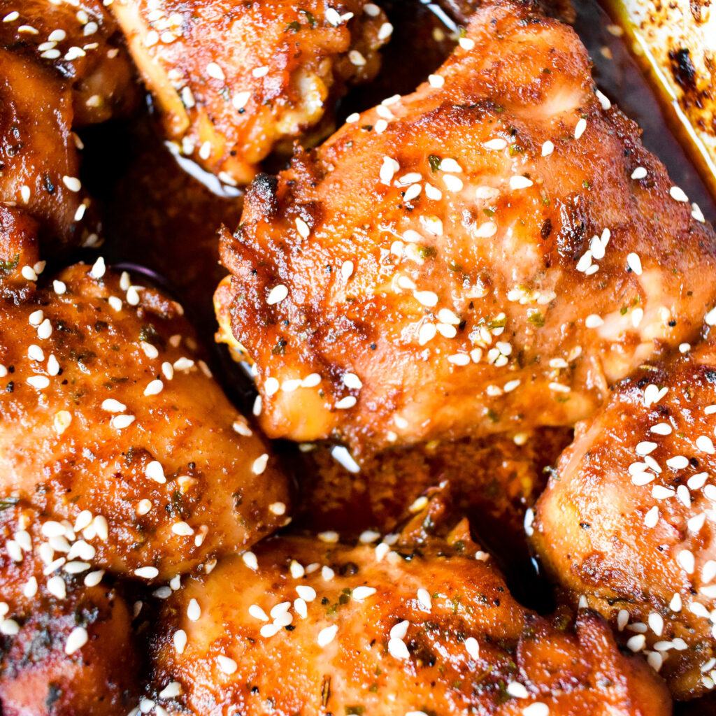 Honey Soy Chicken Thighs Andrea's Dainty Kitchen
