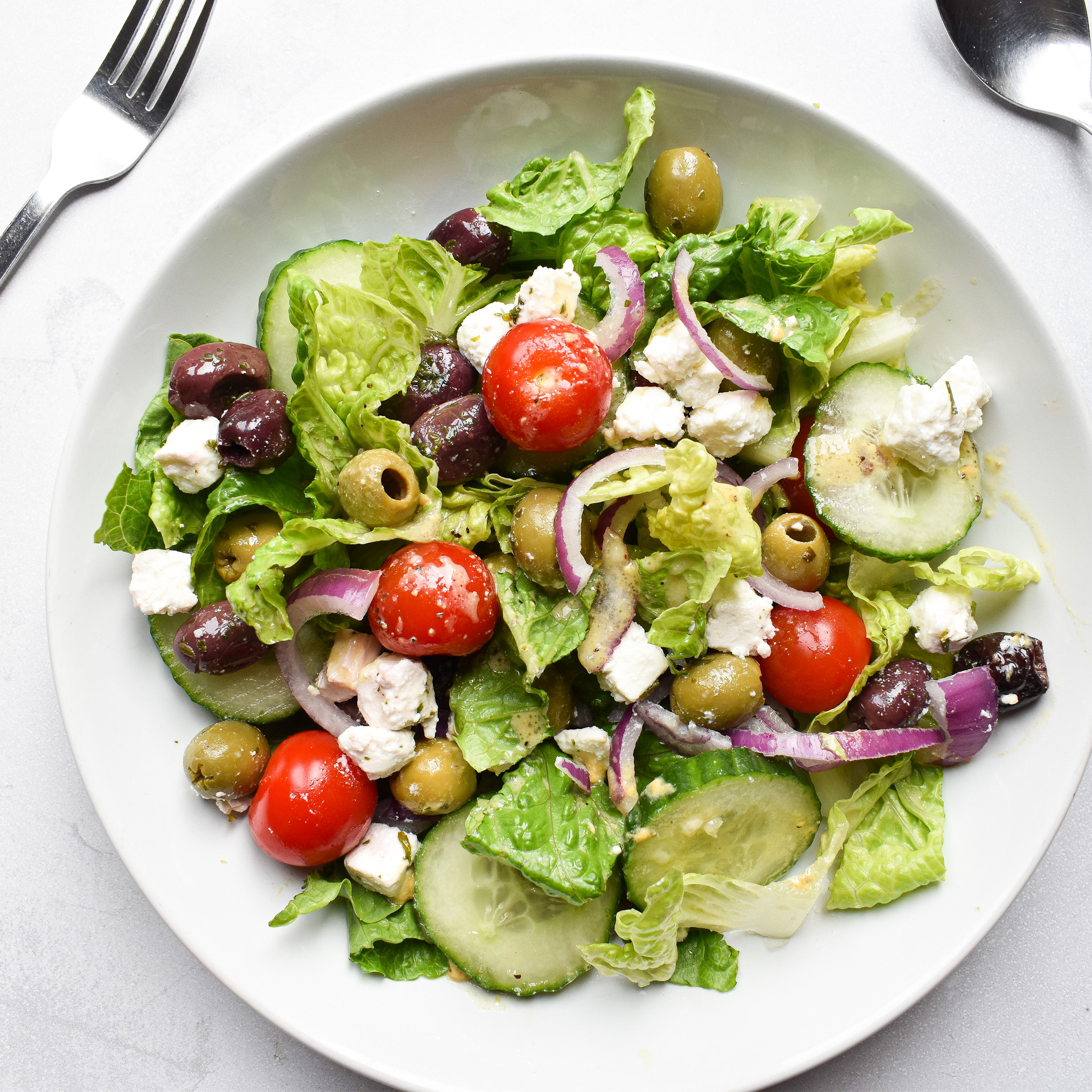 Feta and Olive Salad