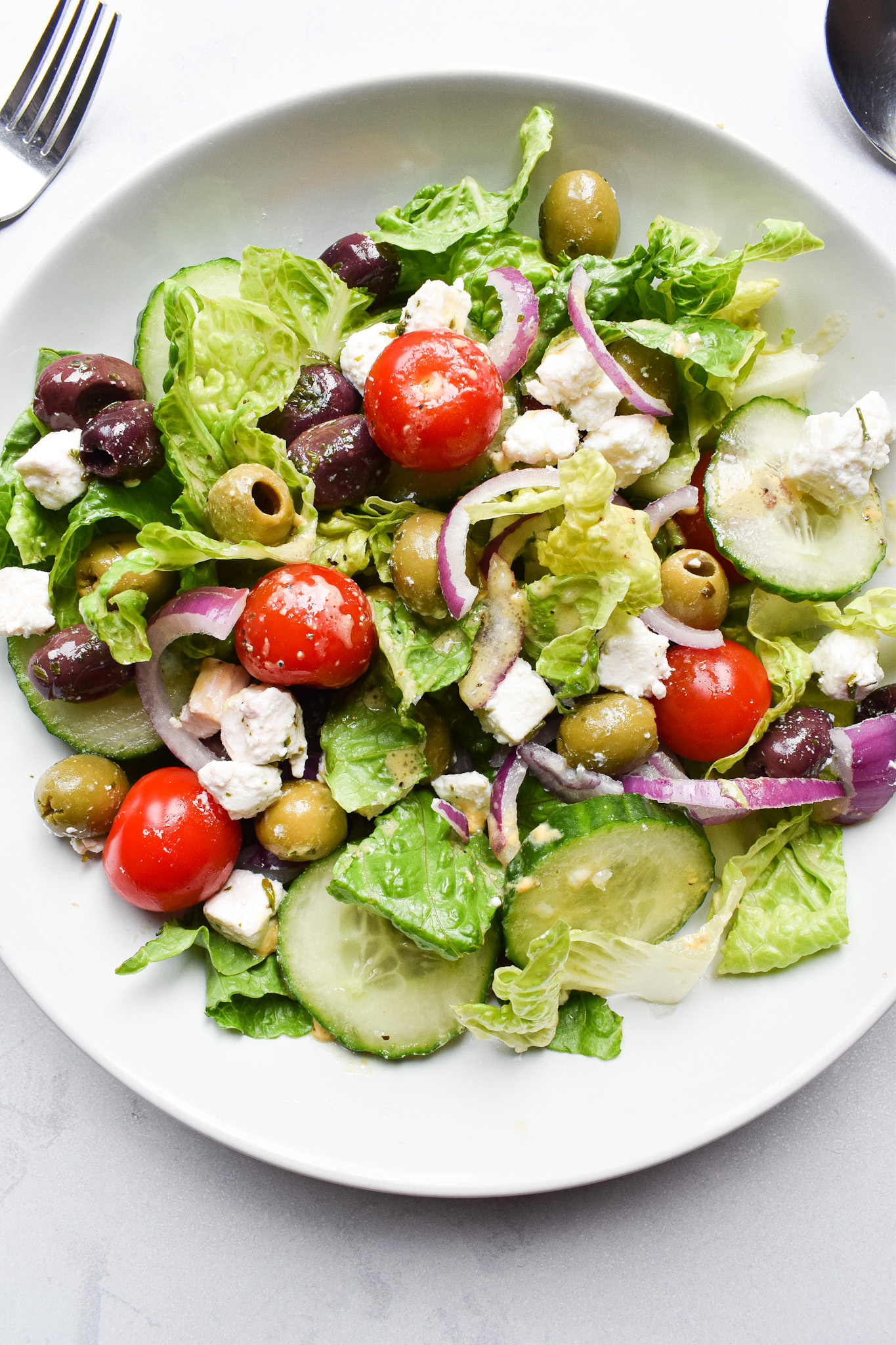 Feta and Olive Salad