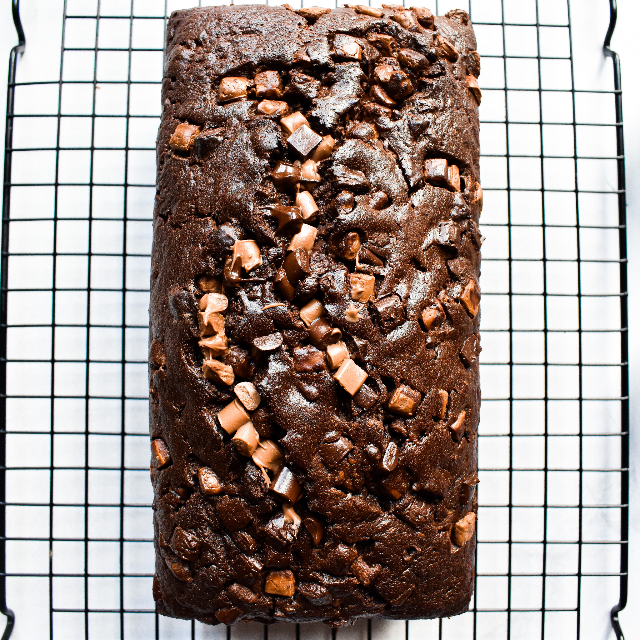 Double Chocolate Banana Loaf Cake